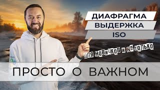 Основа хорошей фотографии. Диафрагма, выдержка, светочувствительность (ISO)