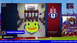 En Vivo: Previa super clasico 196 U de Chile vs Colo Colo!!