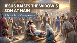 Jesus Raises the Widow's Son at Nain – A Miracle of Compassion