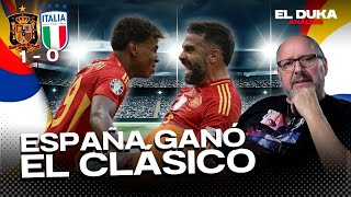 ESPAÑA GANÓ EL CLÁSICO - España vs. Italia (1-0) - EUROCOPA EN ELDUKA