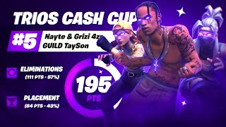 5TH PLACE TRIO CASH CUP 🏆 (1,200$) w/ TaySon & 4zr | Nayte