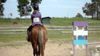 Kyra horse show command class