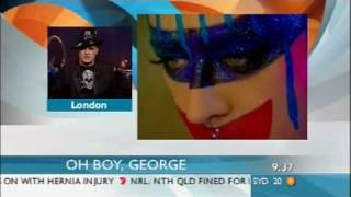 Boy George interview on Sunrise (13 July 08)