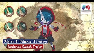 Disgaea 6: Defiance of Destiny Gameplay Trailer - Nintendo Switch