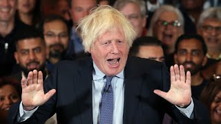 Wahl in Großbritannien: Boris Johnson springt Rishi Sunak zur Seite