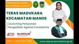 GERAI PELAYANAN PUBLIK PENGADILAN AGAMA DI KECAMATAN MANIIS