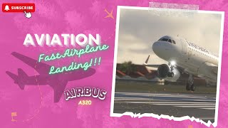 SKILLS GIANT Aero plane Landing!! Vistara Airlines Airbus A320 Landing at Princess Juliana Airport