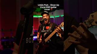 Linkin Park Vocal AND Guitar Cover 😱 #metal #metalhead #rock #linkinpark #cover #vocals #guitar