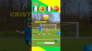 Football Players Variety Balls Freekick Challenge😱