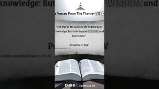 Four verses daily from the theme GLORY#Christianity#Christ#wisdom#lighthouse #Light#Trendingnow