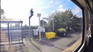 Onboard class 185 Cleethorpes to Barnetby Station September 2013