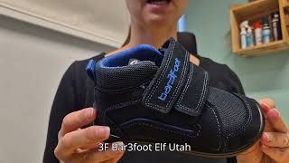 3F Bar3foot Elf Utah Hydro barefoot poolsaapad /water repellent barefoot boots for kids