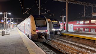 Train cab view from Herzliya to Jerusalem onboard Siemens Desiro