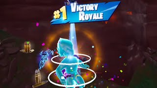 Victory in Fortnite Zero Build Battle Royale!