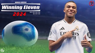 WINNING ELEVEN 2024 New Kits & Update Transfers Offline HD Graphics | WE2024