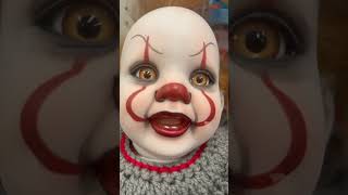 Baby Pennywise wants Fisher-Price stuff #reborndoll #pennywise