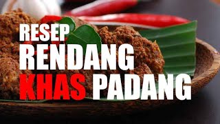 RESEP RENDANG DAGING SAPI ASLI PADANG