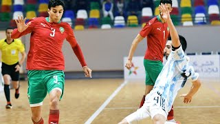 هظف انس العيان العالمي في مباراة المغرب الارجنتين 2-3