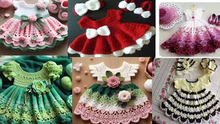 Crochet Baby Girl Frock Design 2024/Crochet Dress For Princess