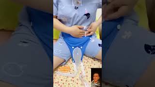 Medical Grade Elderly Helping Reusable Urine Collector Underwear #shorts