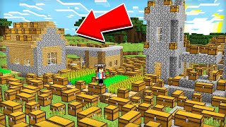 ПОЧЕМУ В НАШЕЙ ДЕРЕВНЕ ТАК МНОГО СУНДУКОВ В МАЙНКРАФТ | Компот Minecraft