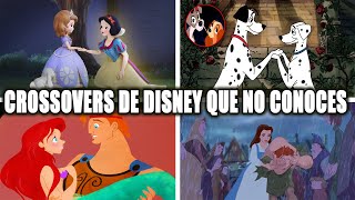 10 CROSSOVERS de DISNEY que Casi NADIE CONOCE