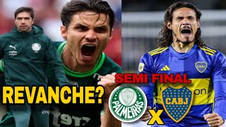 Palmeiras x Boca Junior na Semi-Final da libertadores-Sentimento de Revanche?