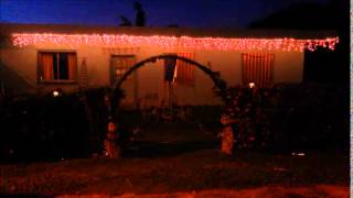 My first Light-O-Rama Christmas light show Talofofo Guam 2014