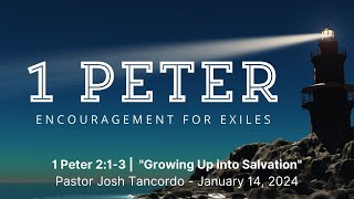 Growing Up into Salvation | 1 Peter 2:1-3