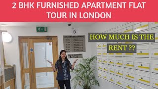 2 BHK Furnished Flat II London Apartment Tour II Indian Vlogger In London II