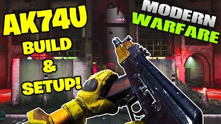 COD Modern Warfare ak74U BUILD & BEST CLASS SETUP! (Call of Duty MW)