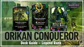 Orikan the Conqueror NEW NECRON DECK ARCHETYPE with Slither, Papa-beard and Shrigma Male