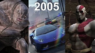 Во что мы играли в 2005 году. Лучшие игры 2005!!!