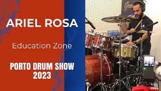 Ariel at the 2023 Porto Drum Show - Education Zone Performance