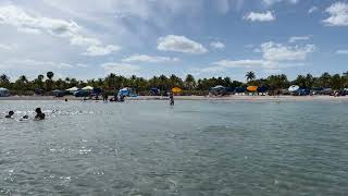 🌊Crandon Beach 🏖️ Key Biscayne 💎 Miami / Florida 💜 USA (2022)❤️The Beach (4K)