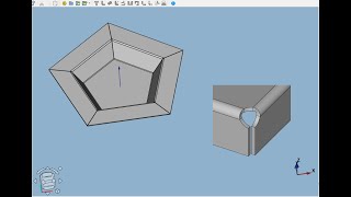 FreeCAD.#42. Верстак "Sheet Metal" Часть 5. Инструменты Вырез, Соединение,  Сгиб, Эскиз на металле