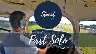 My FIRST SOLO Flight | PA28 | Fife Airport | Scotland