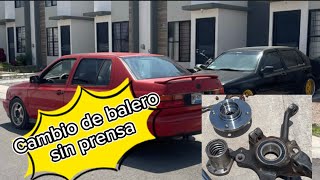 Cambio de balero jetta mk3 sin prensa 😬