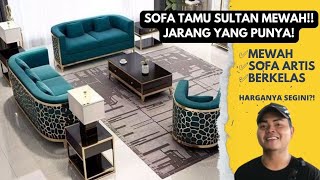 🔥BERKELAS‼️ SOFA RUANG TAMU MEWAH BANGET‼️ JARANG YANG PUNYA❗ FURNITURE CUSTOM ABBASYJATI