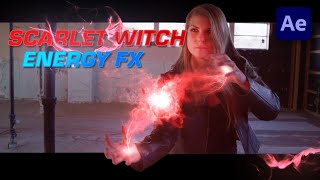 How To Create Scarlet Witch's Magic Energy Effects | After Effects Tutorial