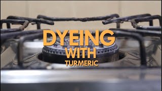 Turmeric Fabric Dye Instruction video