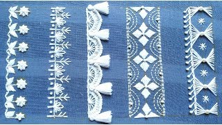 Fabulous Hand Embroidery, Fantastic Hand Embroidery border design, border embroidery, सीमा कढ़ाई