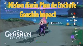 Misión diaria Plan de Enchufe Genshin impact