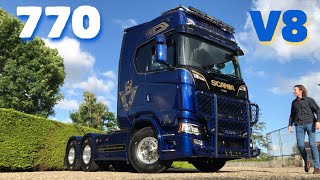 SCANIA 770 V8 Custom Work & T Cab SCANIA 8x4