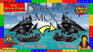 This set NEEDS an UPGRADE!! LEGO Pirates of the Caribbean Black Pearl MOC!!