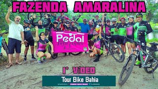 1º VÍDEO: FAZENDA AMARALINA, PIQUENIQUE NA REPRESA, PEDAL DAS LULUZINHAS GUARDIÕES #070 TourBikeBahi