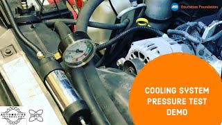 PM 12/9/20 cooling sys pressure test demo