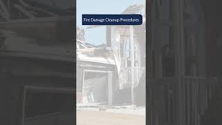 Fire Damage Clean Up: Essential Steps For Restoring Your Home #shorts