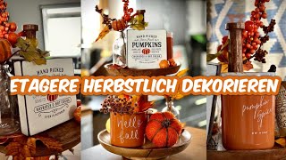 🍂 HERBST-ETAGERE DEKORIEREN | COWGIRL SARAH 🤠