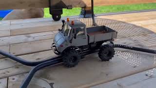 FMS Unimog 1/24 Scale short backyard run